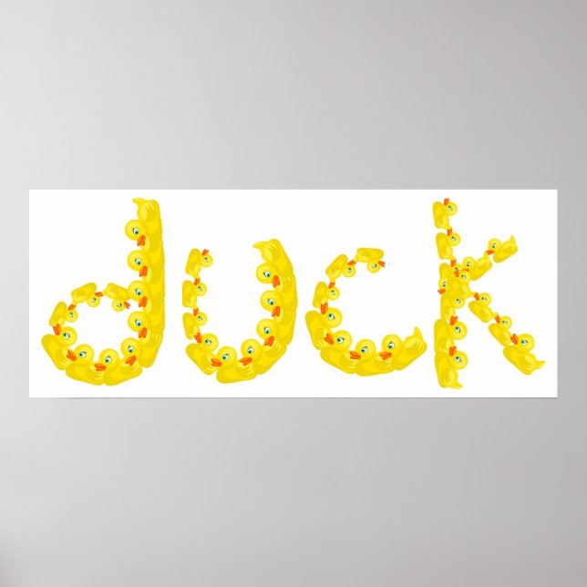 Duck Poster (Vorne)