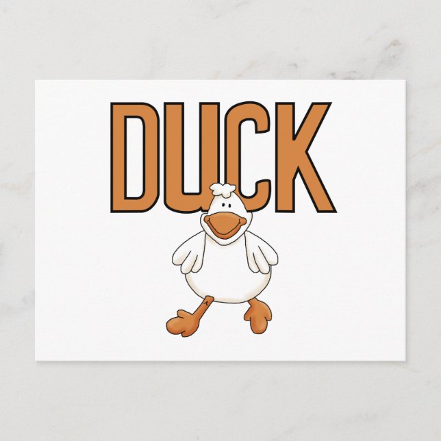 Duck Postkarte (Vorderseite)