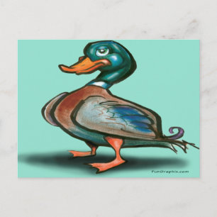 Duck Postkarte