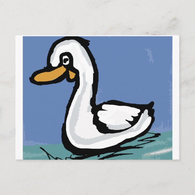 Duck Postkarte (Vorderseite)
