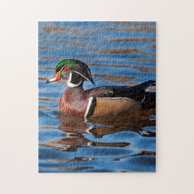 Duck Puzzle, Puzzle aus Holz, (Vertikal)