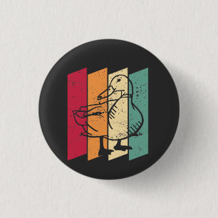 Duck Retro Button