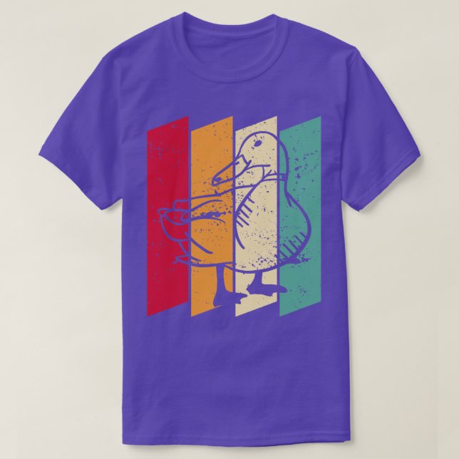 Duck Retro T-Shirt (Design vorne)