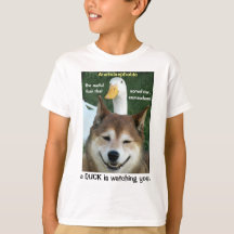 Duck Shiba Inu Dog Anatidaephobia Foto Funny Doge