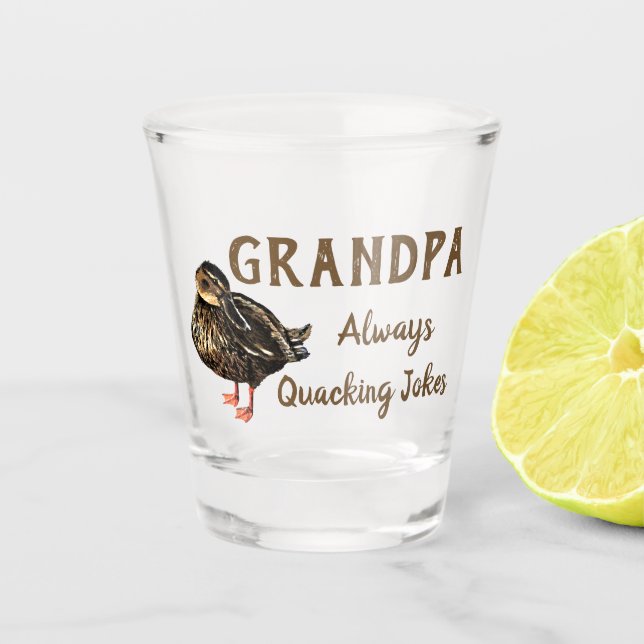Duck Shot Glass Schnapsglas (Vorderseite)