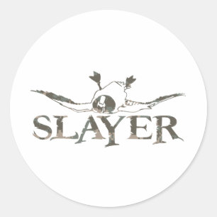 DUCK SLAYER RUNDER AUFKLEBER