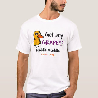 Duck Song t Shirt ohne Songs Logo