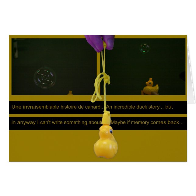 Duck Story ou une une unwahrscheinlich histoire (Vorderseite (Horizontal))