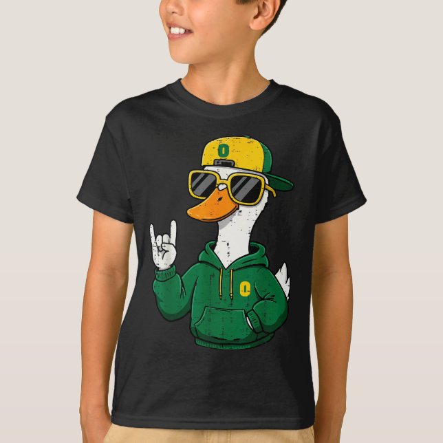 Duck Sungles Boys Girls Youth Teen Kids Men Women  T-Shirt (Vorderseite)