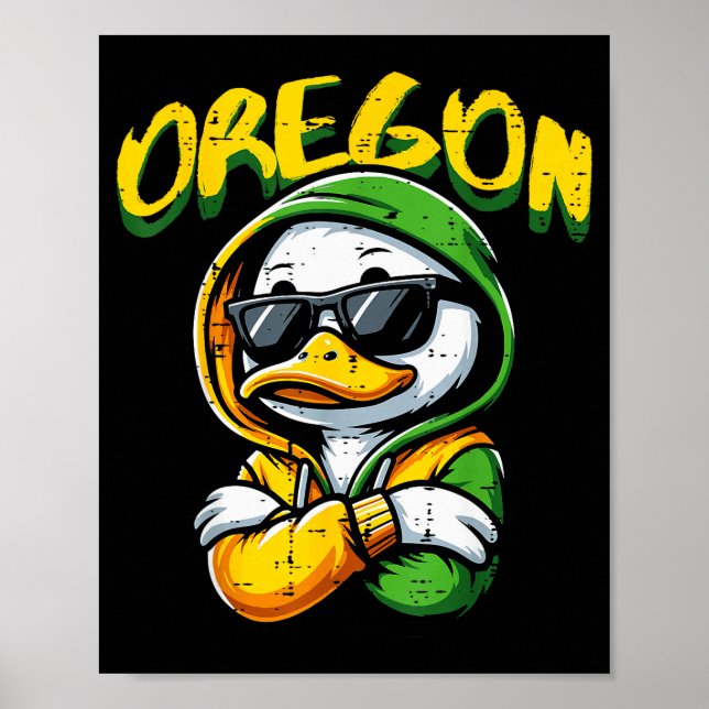 Duck Sungles Girls Boys Youth Teen Kids Men Women  Poster (Vorne)