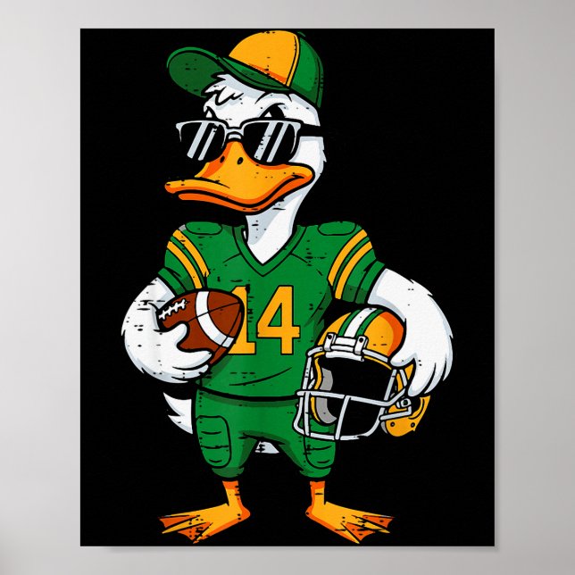 Duck Sungles Men Women Kids Girls Boys Youth Teen  Poster (Vorne)