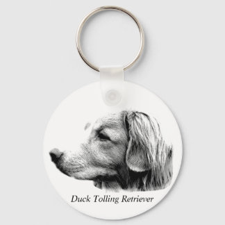 Duck Tolling Retriever Dog Gravuren Bilder Schlüsselanhänger