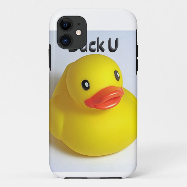 Duck U Case-Mate iPhone Hülle (Rückseite)
