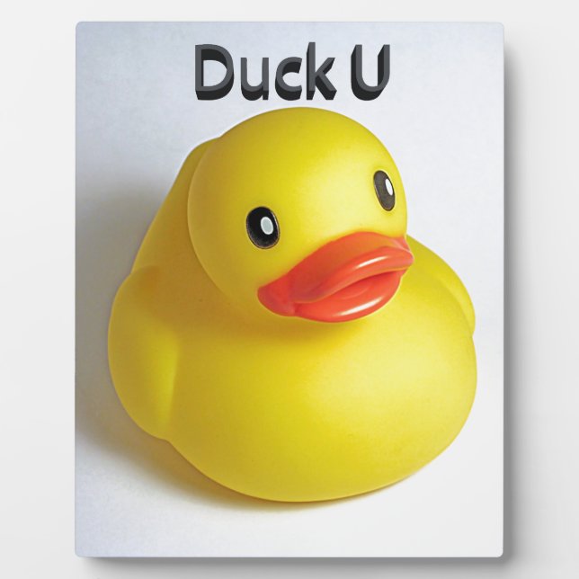 Duck U Fotoplatte (Vorderseite)
