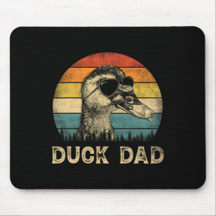 Duck Vater Duck Lovers Daddy Vatertag Mousepad