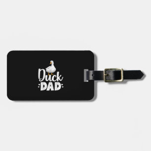 Duck Vater Funny Water Ducklings Bauer Geschenke Gepäckanhänger