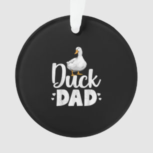Duck Vater Funny Water Ducklings Bauer Geschenke Ornament