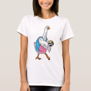 Duck Volleyball-Spieler Volleyball T-Shirt