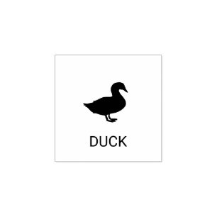 Duck Wedding - Wahl Gummistempel