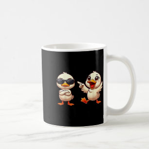 Duck Wenn wir in Schwierigkeiten geraten ist es di Kaffeetasse