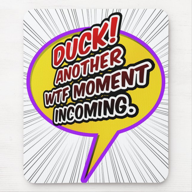 Duck WTF Mousepad (Vorne)