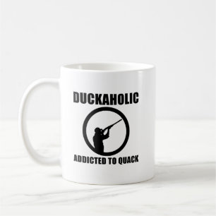 Duckaholic Funny Hunting Mug Kaffeetasse