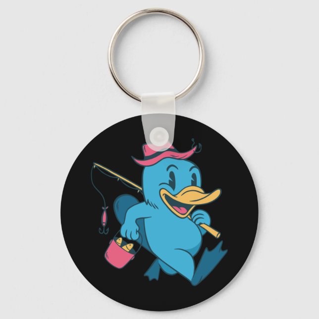 Duckbill Fisherman Schlüsselanhänger (Vorderseite)