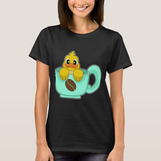 Duckcup-Kaffee T-Shirt (Vorderseite)