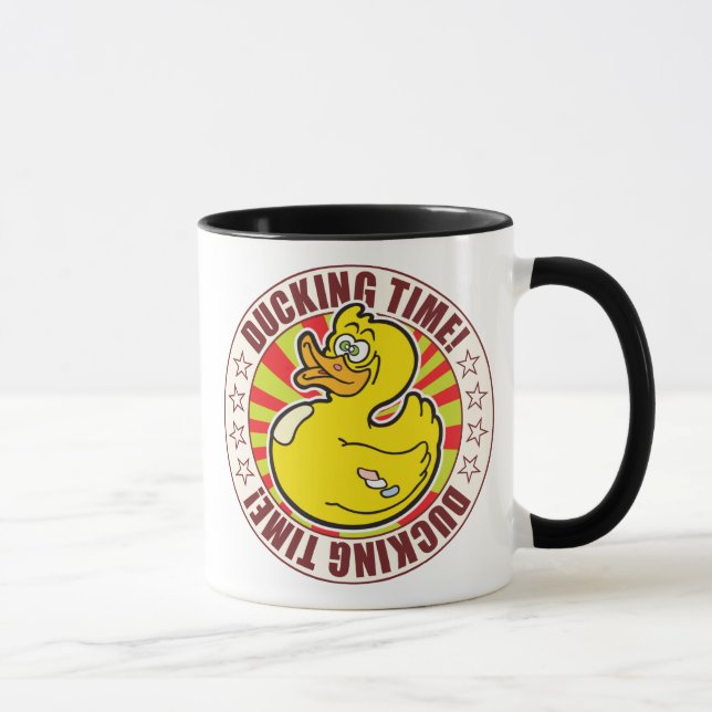 Duckende Zeit Tasse (Rechts)