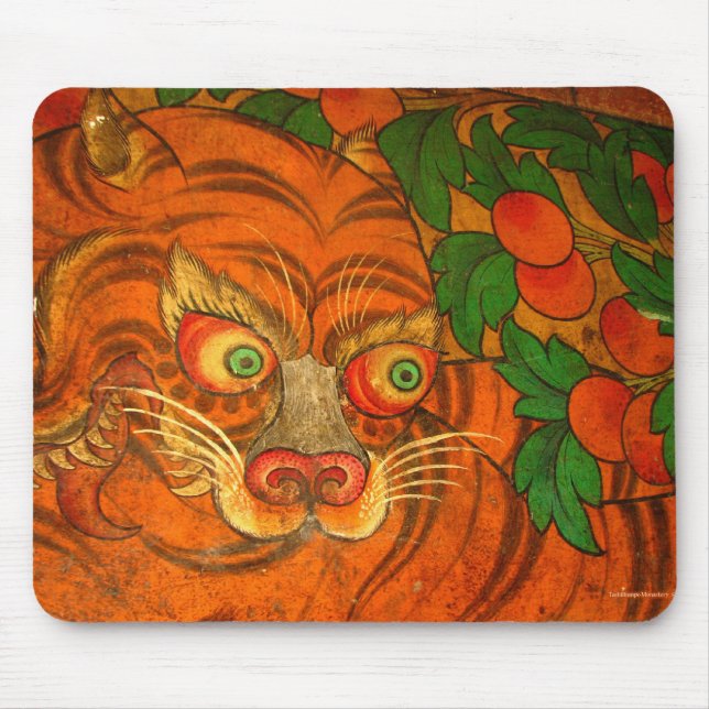 Duckendes Tiger mousepad (Vorne)