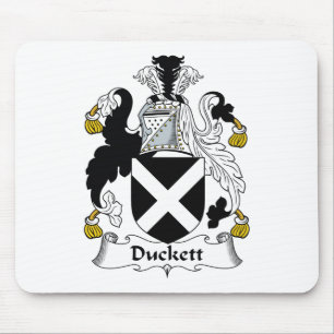 Duckett Familienwappen Mousepad