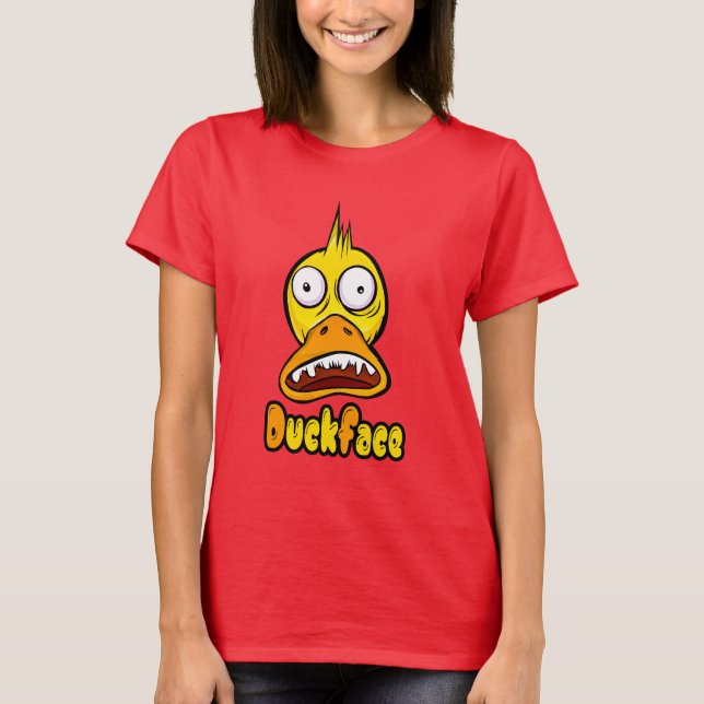 Duckface T-Shirt (Vorderseite)