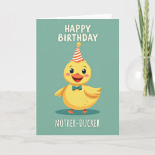 Duckie Süße Geburtstagskarte Karte