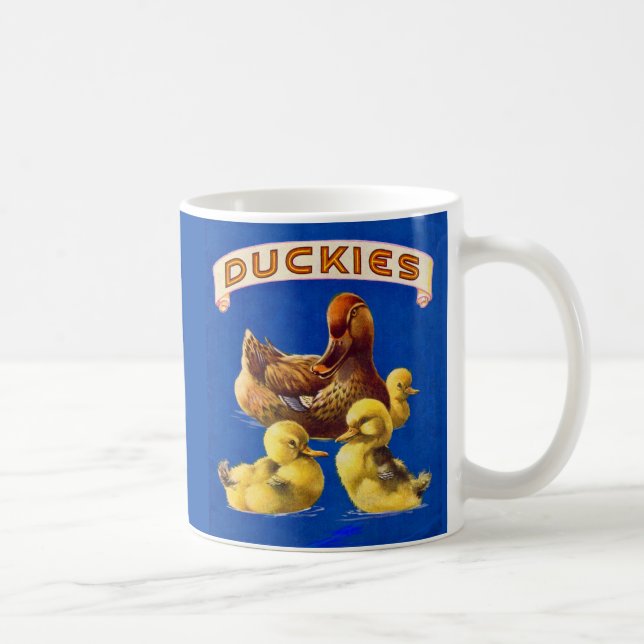 Duckies der 30er Jahre Kaffeetasse (Rechts)