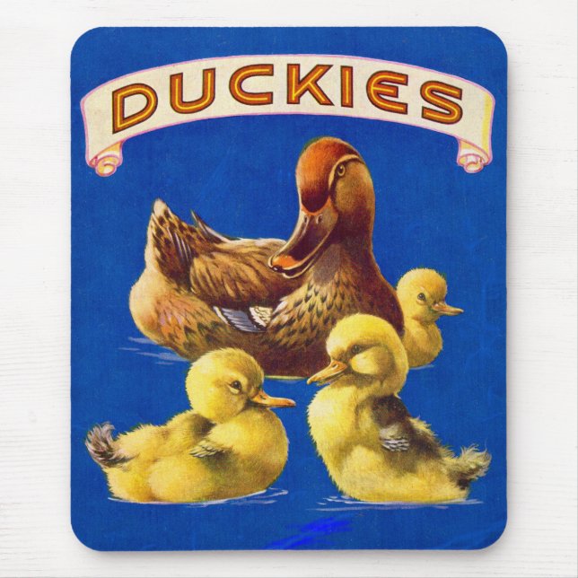 Duckies der 30er Jahre Mousepad (Vorne)