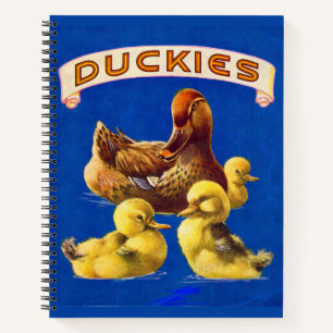 Duckies der 30er Jahre Notizbuch