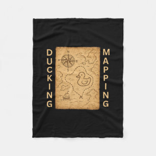 Ducking Mapping Kreuzfahrt Enten Komp Seevermessun Fleecedecke