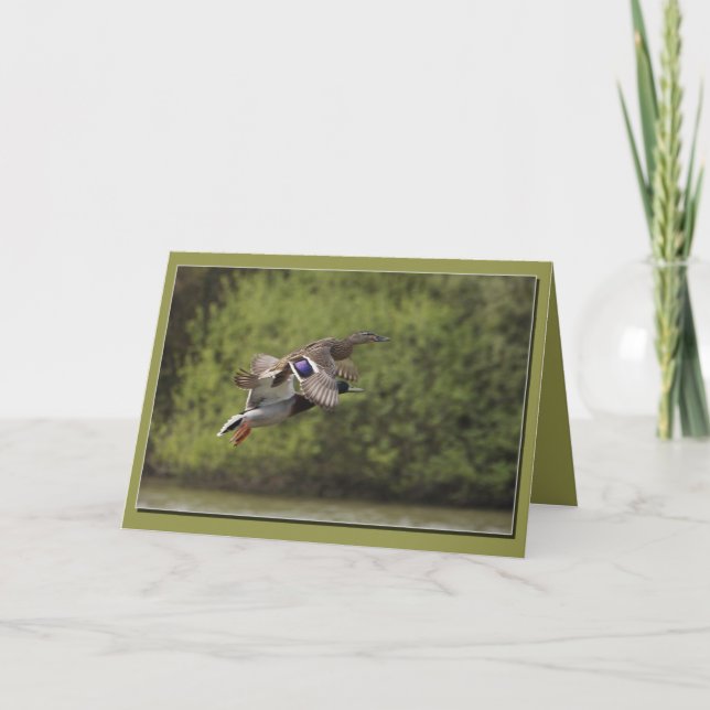 Duckkartenhalterung Karte (Vorderseite)