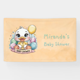 Duckling Baby Duckling Dusche Banner