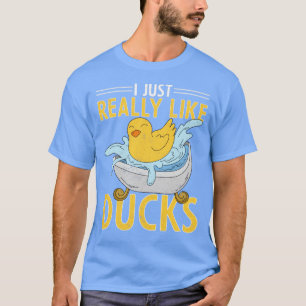 Duckling Bath Toy Ducky Bath Duck Rubber Duck T-Shirt