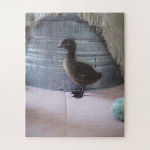 Duckling, Dark Brown Baby Duck Puzzle