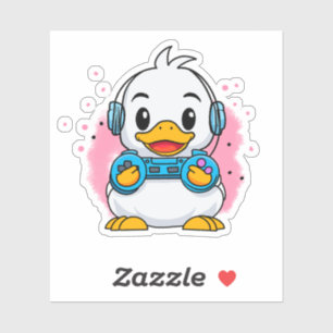 Duckling Gamer Aufkleber