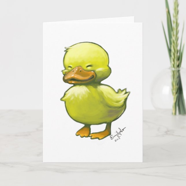 Duckling Karte (Vorderseite)