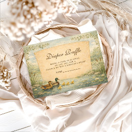 Duckling Pond Diapper Raffle Begleitkarte