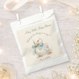 Duckling with Ribbon Baby Shower  Geschenktütchen