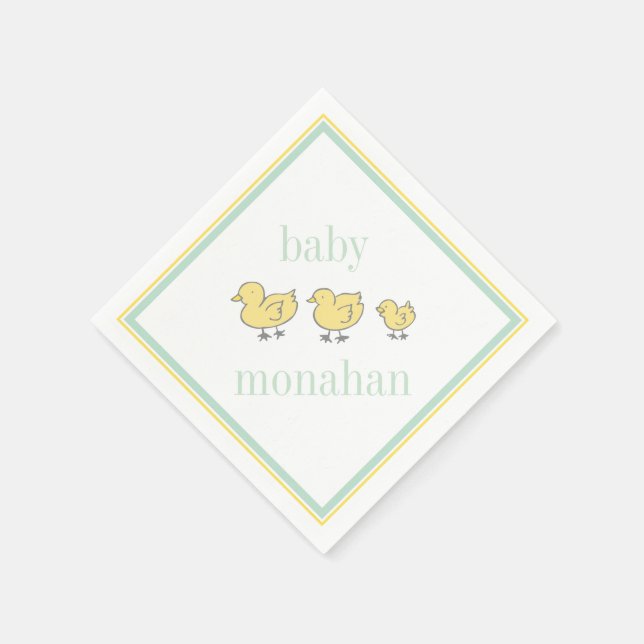 Ducklings | Cocktail Napkin Serviette (Ecke)