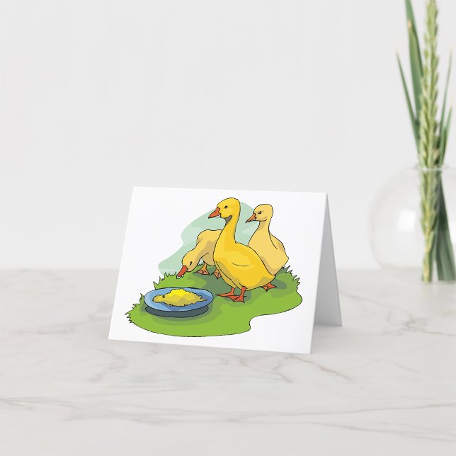 Ducklings Danke, Card Dankeskarte (Von Creator hochgeladen)