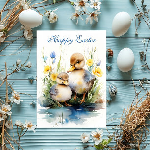 Ducklings Deluxe: Osterausgabe Weihnachtskarte Feiertagskarte