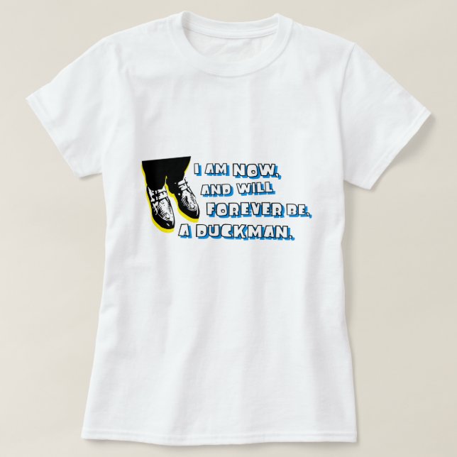 Duckman 80er Pop Culture T-Shirt (Design vorne)