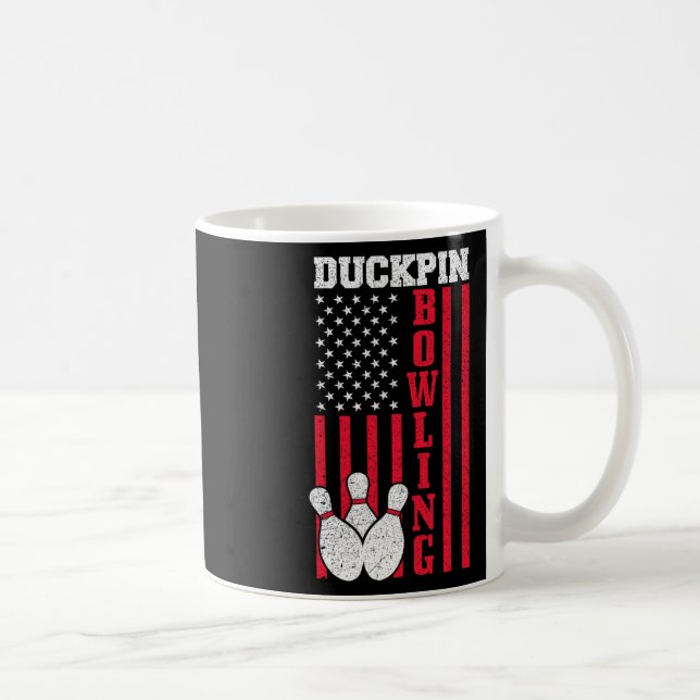 Duckpin Bowling Kaffeetasse (Rechts)